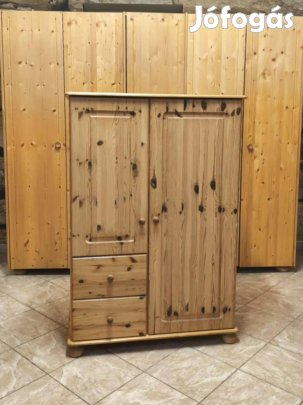 Fenyő kis szekrény 93x135x40