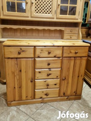 Fenyő komód 114x91x40