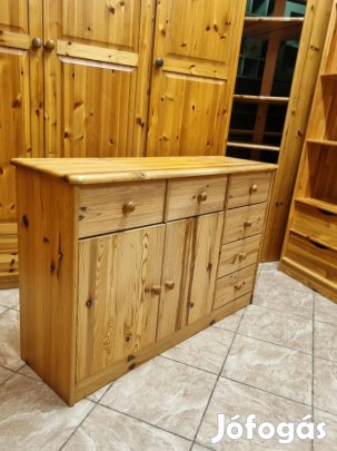 Fenyő komód 116x74x36