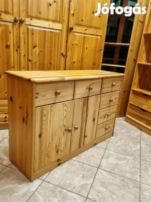 Fenyő komód 116x74x37