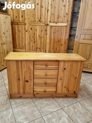 Fenyő komód 117x70x39