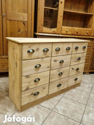 Fenyő komód 119x79x36