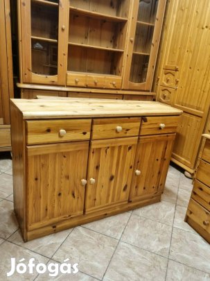 Fenyő komód 119x84x39