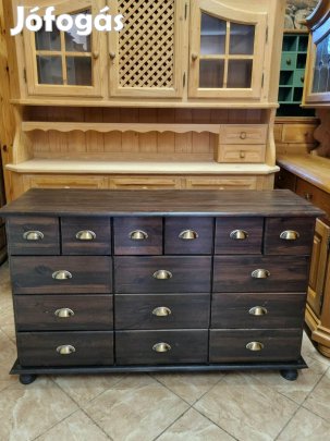 Fenyő komód 133x82x40