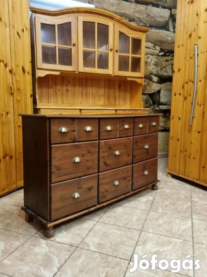 Fenyő komód 134x80x39