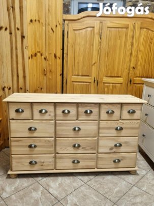 Fenyő komód 134x80x40