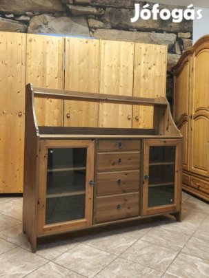 Fenyő komód 142x123x46