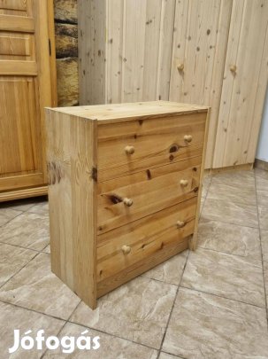 Fenyő komód 61x69x31