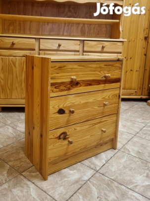 Fenyő komód 62x70x31