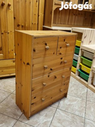 Fenyő komód 62x89x31