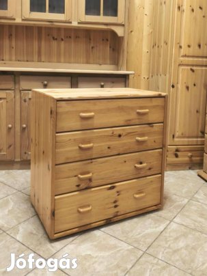 Fenyő komód 72x74x44