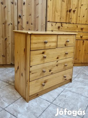 Fenyő komód 78x73x36