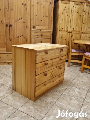 Fenyő komód 80x73x53