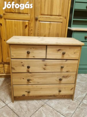 Fenyő komód 81x76x39