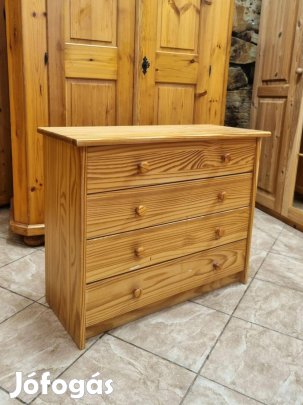 Fenyő komód 82x67x35