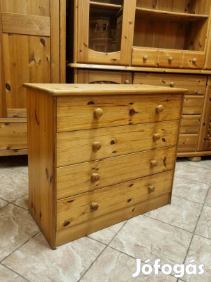 Fenyő komód 82x71x37