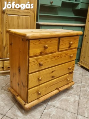 Fenyő komód 82x80x39