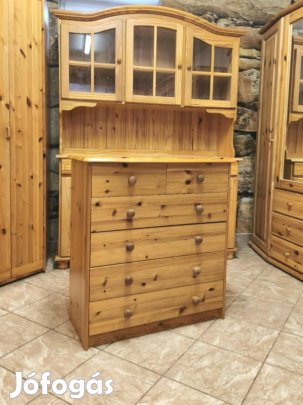 Fenyő komód 83x90x40