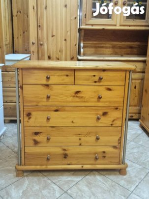 Fenyő komód 86x88x39