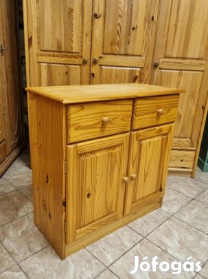 Fenyő komód 88x87x39