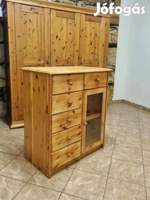 Fenyő komód 89x99x48