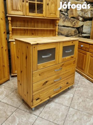 Fenyő komód 93x94x40