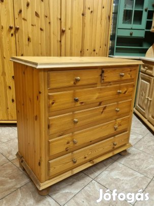 Fenyő komód 95x90x45