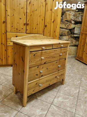 Fenyő komód 96x94x42