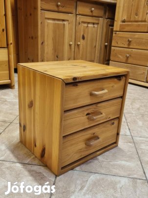 Fenyő konténer komód 36x36x31