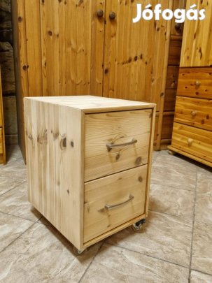 Fenyő konténer komód 36x56x45