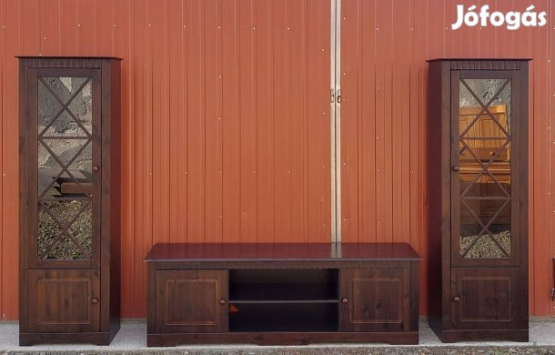 Fenyő nappali szekrénysor, garnitúra 760