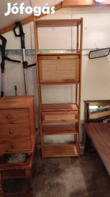Fenyő polcos szekrény eladó