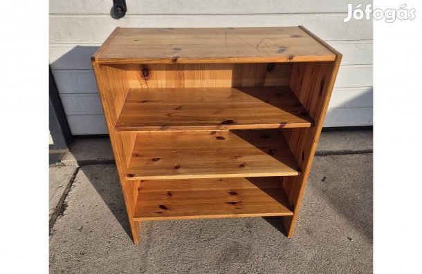 Fenyő polcos szekrény komód