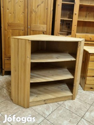 Fenyő sarok polc 113x95x60