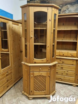 Fenyő sarok tálaló 87x200x59