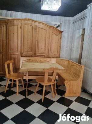 Fenyő sarokétkező 171x130/110x76x70