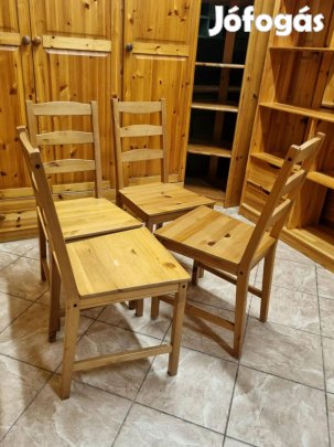 Fenyő szék 4 db
