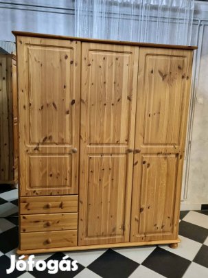 Fenyő szekrény 152x185x60