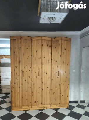 Fenyő szekrény 182x217x61