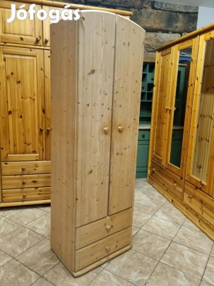 Fenyő szekrény 60x187x39