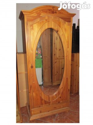 Fenyő szekrény 85x50x190cm