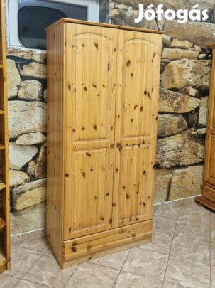 Fenyő szekrény 87x188x52