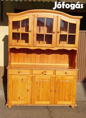 Fenyő tálalószekrény 97