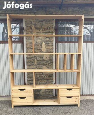 Fenyő térelválasztó polc