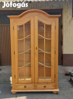 Fenyő vitrin 761