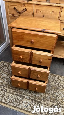 Fenyőfa komód eladó bp/17 kerben 