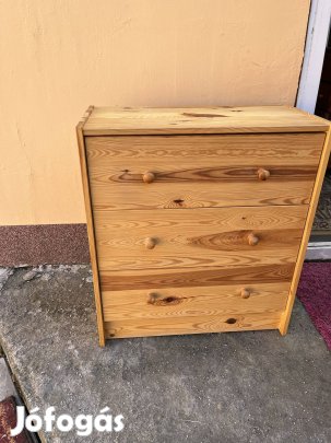 Fenyőfa szép komód 70/ 62x31 eladó bp.17 ker
