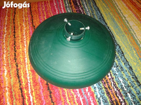 Fenyőfa tartó talp, zöld