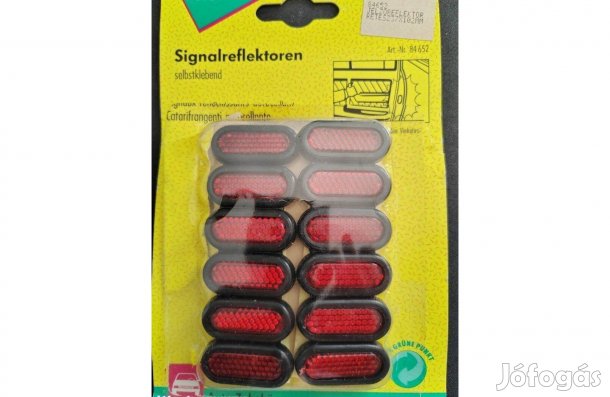 Fényvisszaverő prizma, Jelzőreflektor öntapadós