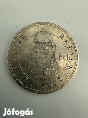 Ferenc József 1883 ezüst 1 Forint